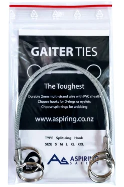 Macpac Walking Poles & Gaiters>Aspiring Safety Gaiter Ties