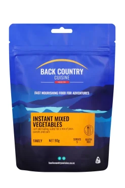 Macpac Freeze Dried Food>Back Country Cuisine Instant Mixed Vegetables —90 G
