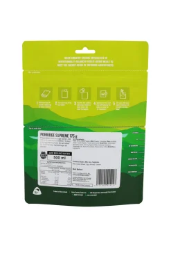 Macpac Freeze Dried Food>Back Country Cuisine Porridge Supreme —175 G