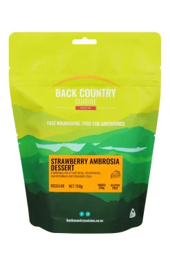 Macpac Freeze Dried Food>Back Country Cuisine Strawberry Ambrosia —150 G