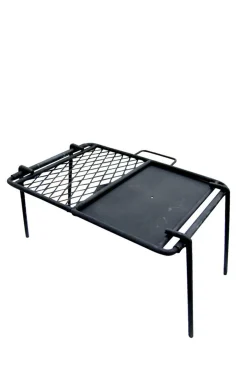 Macpac Stove Parts & Fittings>Campfire Mesh Grill And Flat Plate Combo 43X33Cm