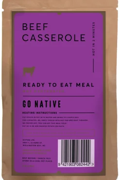 Macpac Freeze Dried Food>Go Native Beef Casserole
