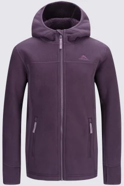 Macpac Fleece Tops> Kids' Mini Mountain Hooded Fleece Jacket
