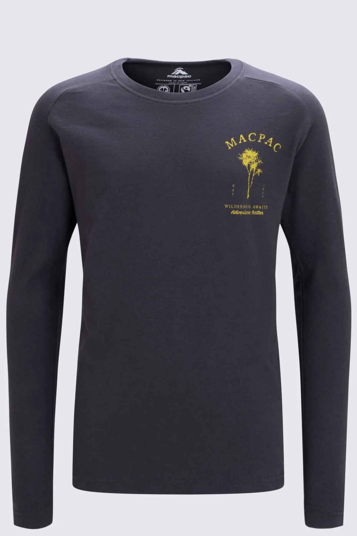 Macpac T-Shirts & Shirts> Kids' Trees Graphic Long Sleeve T-Shirt