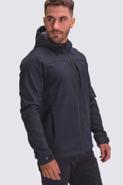 Macpac Softshell Jackets> Men'S Chord Hooded Softshell Jacket