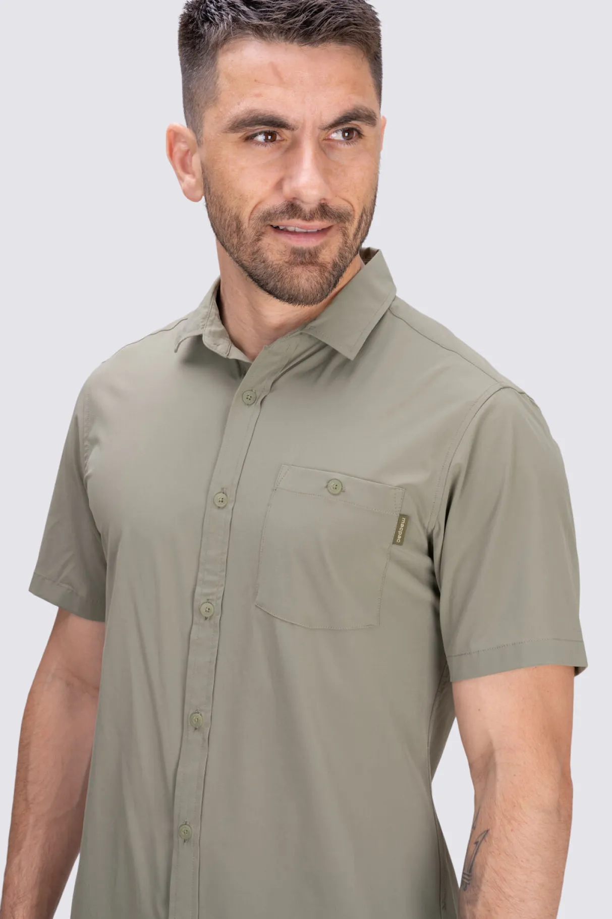 Macpac Hiking> Men'S Eclipse Short Sleeve Shirt