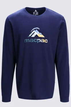 Macpac T-Shirts> Men'S Logo Long Sleeve T-Shirt
