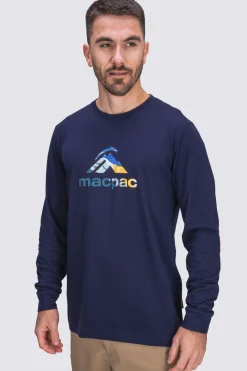 Macpac T-Shirts> Men'S Logo Long Sleeve T-Shirt