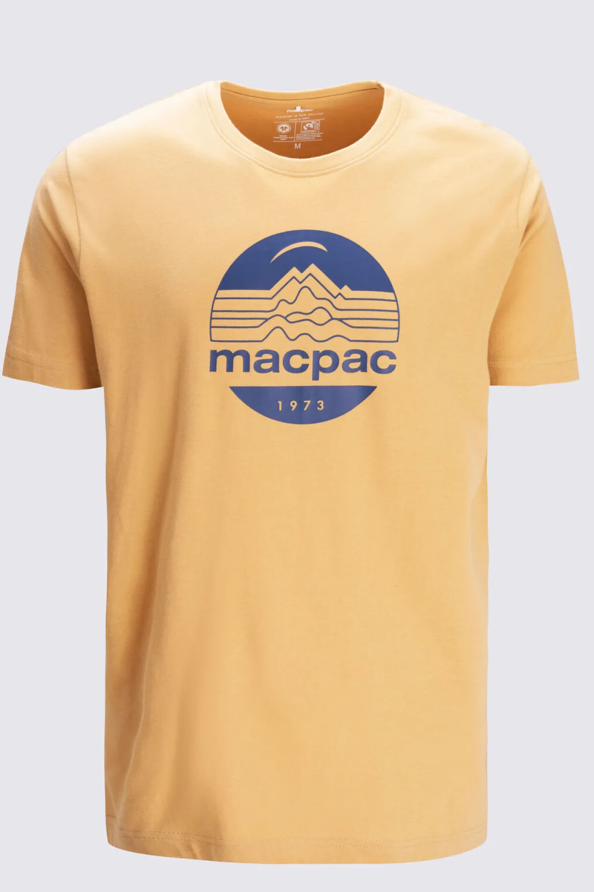 Macpac Travel> Retro Fairtrade Organic Cotton Tee — Men'S