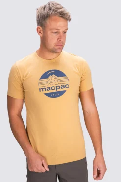 Macpac Travel> Retro Fairtrade Organic Cotton Tee — Men'S