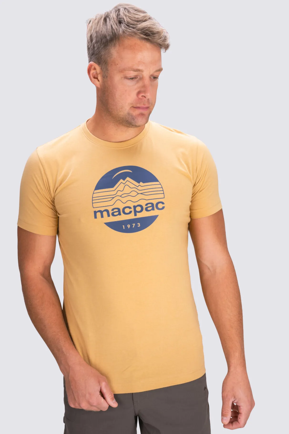 Macpac Travel> Retro Fairtrade Organic Cotton Tee — Men'S