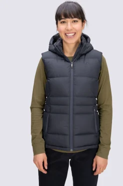 Macpac Vests> Women'S Aurora Hooded Down Vest