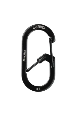 Macpac Carabiners>Nite Ize G-Series Dual Chamber Carabiner #1 — 2 Pack