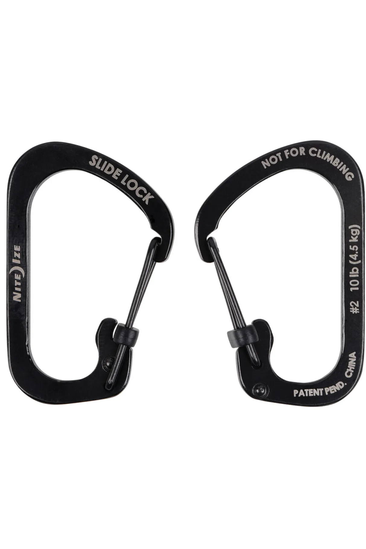 Macpac Carabiners>Nite Ize Slidelock Stainless Steel Carabiner #2