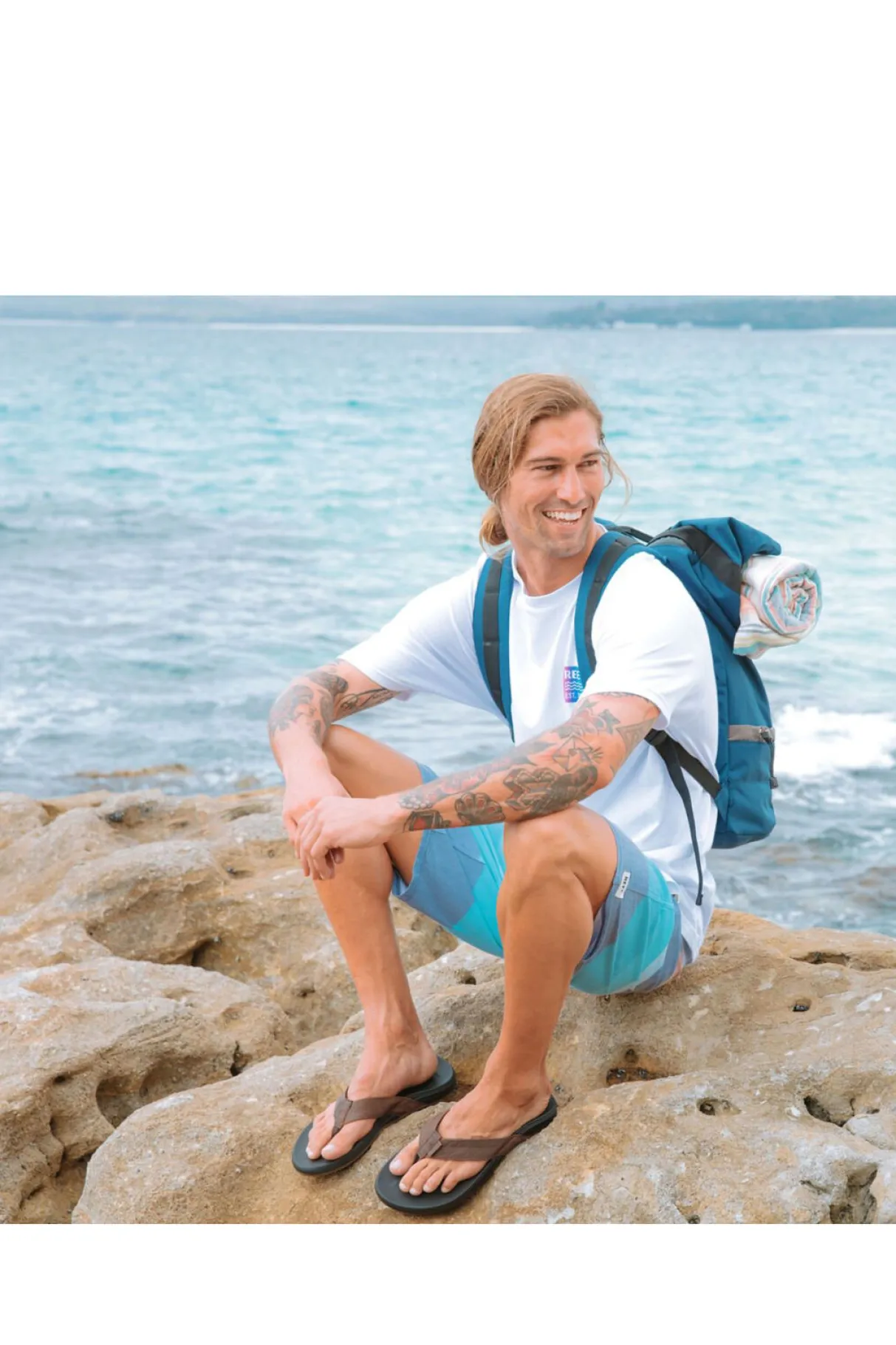 Macpac Sandals & Thongs>Reef® Men'S Cushion Phantom Leather Thongs