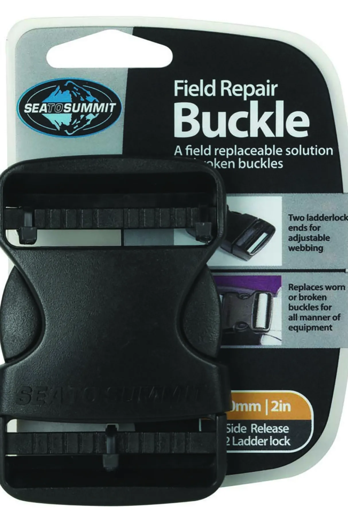 Macpac Buckles & Straps>Sea To Summit Field Repair Buckle 50Mm Side Release
