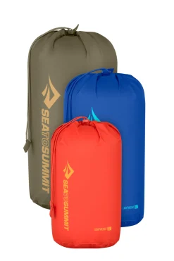 Macpac Dry Bags, Stuff Sacks & Mesh Bags>Sea To Summit Ultra-Sil Stuff Sack 3-Piece Set (5, 8, 13L)