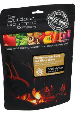 Macpac Freeze Dried Food>The Outdoor Gourmet Company Mediterranean Lamb And Black Olives —190 G