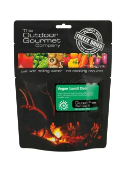 Macpac Freeze Dried Food>The Outdoor Gourmet Company Vegan Lentil Dahl —190 G