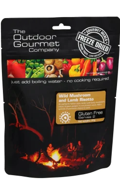 Macpac Freeze Dried Food>The Outdoor Gourmet Company Wild Mushroom And Lamb Risotto —190 G