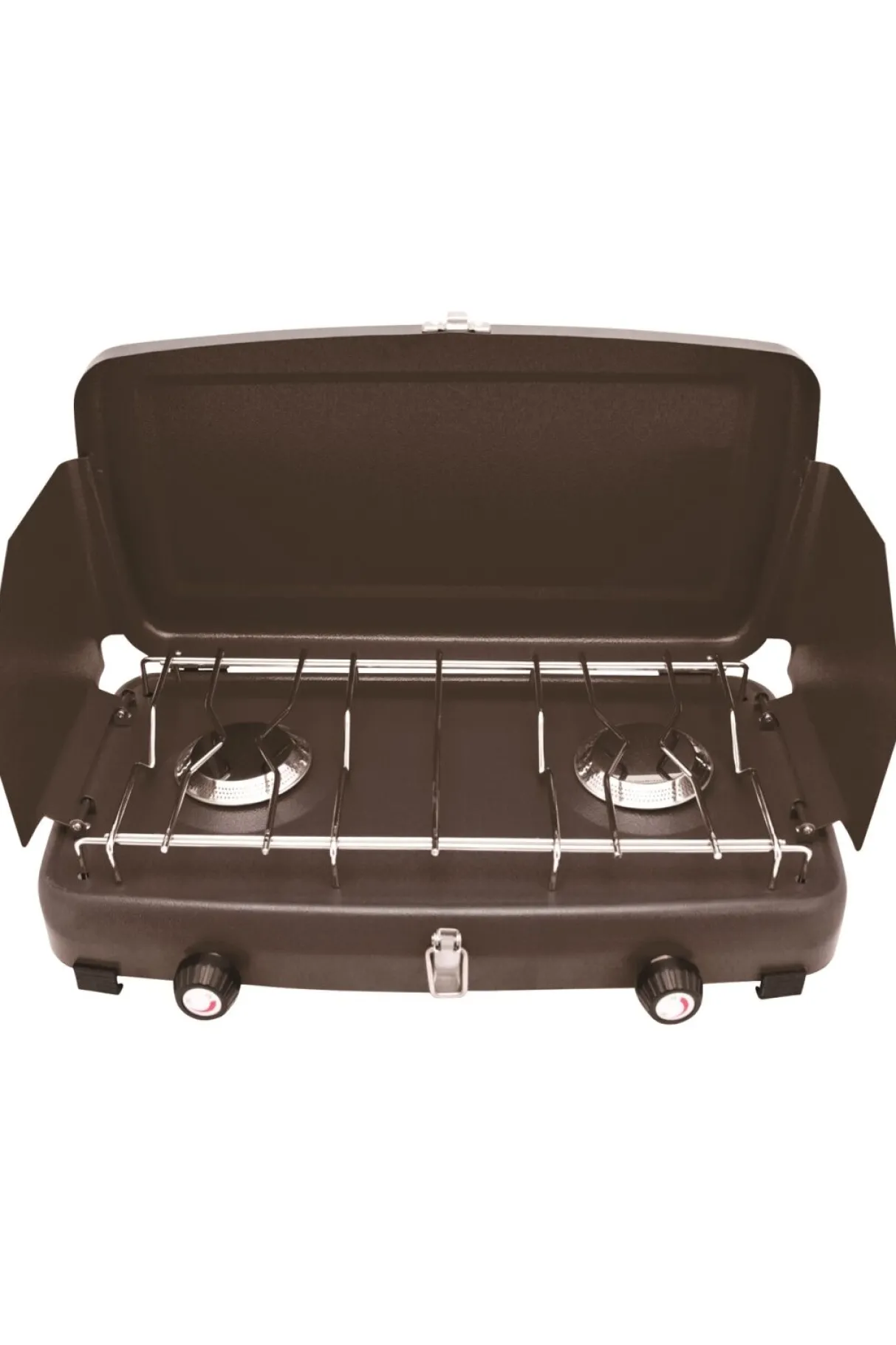 Macpac Stoves>Wanderer 2 Burner Compact Lpg Portable Stove