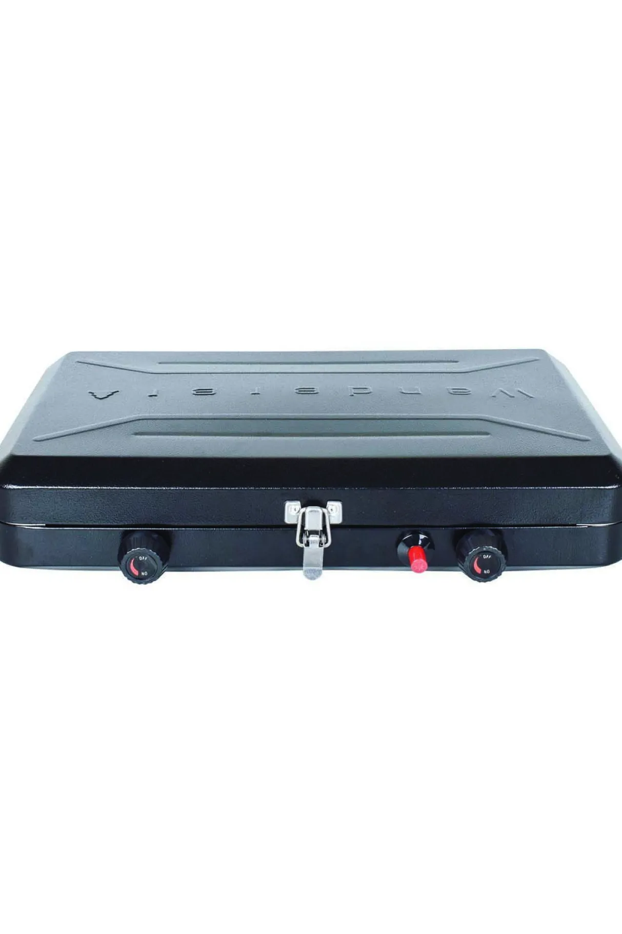 Macpac Stoves>Wanderer 2 Burner Lpg Portable Stove With Drip Tray