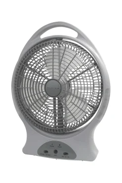 Macpac Camping Fans & Heaters>Wanderer Oscillating Rechargeable Fan — 12 Inches