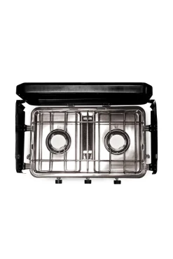 Macpac Stoves>Zempire 2 Burner Deluxe Stove & Grill